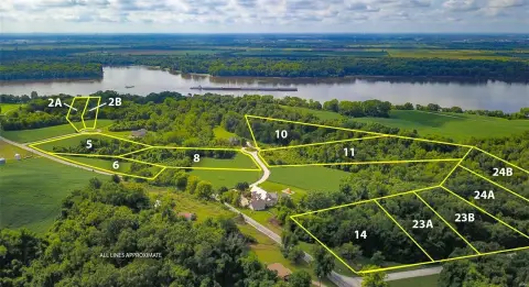 Secluded Lot with River Views