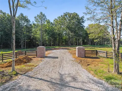Fenced Agricultural Land