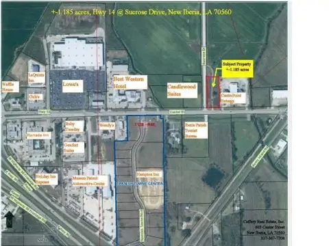 Prime Commercial Land, New Iberia