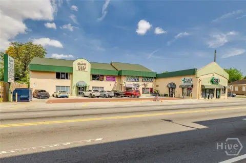 Retail Space with Pylon Signage