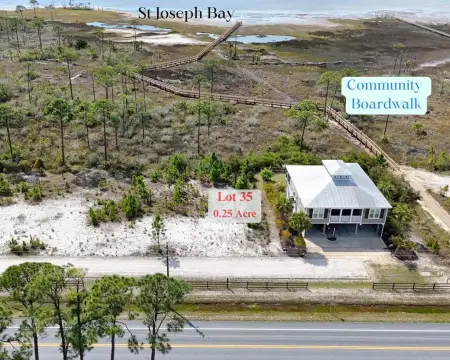 Bay-View Homesite on Scenic SR 30-A