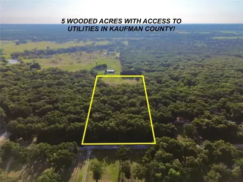 5 Wooded Acres in Kaufman