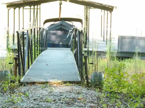 Lakefront Land With Covered Dock
