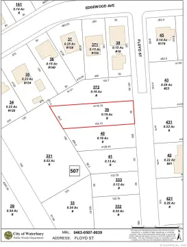 Residential Land in Waterbury's South End