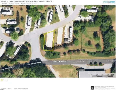 Lake Greenwood RV Resort Lot