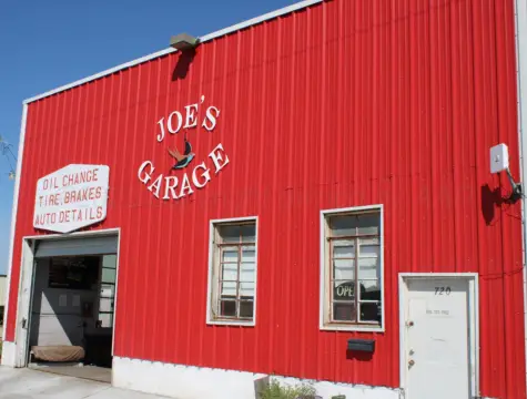 Equipped Mechanic Shop on Highway