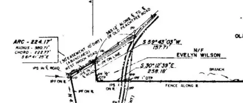Suwanee Land with Road Frontage