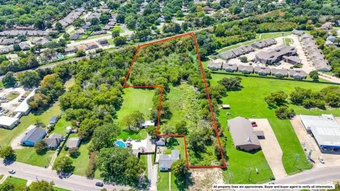 Corsicana Land with Development Potential