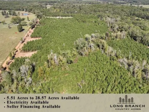 East Texas Ranchette Retreat Land