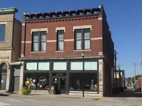 Brick Storefront with Display Windows