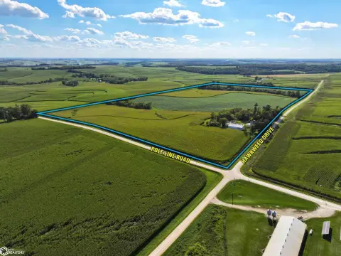 Iowa Farm with Pole Building