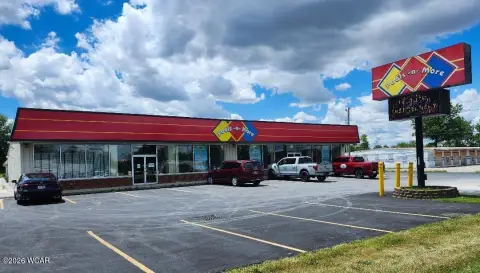 Retail Storefront with Storage Building