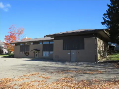 Office Building with HVAC Equipment