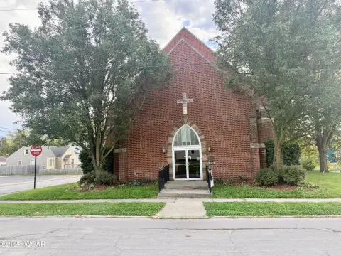 Two-Story Brick Church