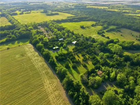 Fenced Industrial Land