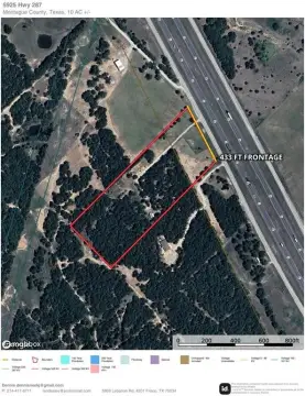 10 Acres on Highway 287