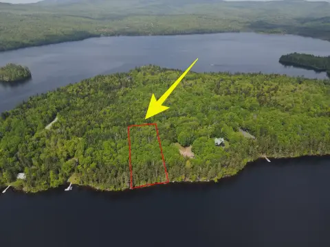 Waterfront Lot on Cupsuptic Lake