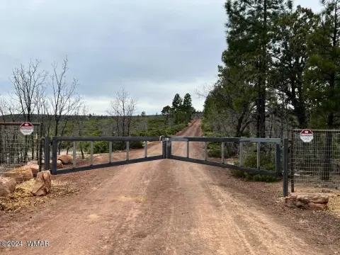 Gated Land with Mountain Views