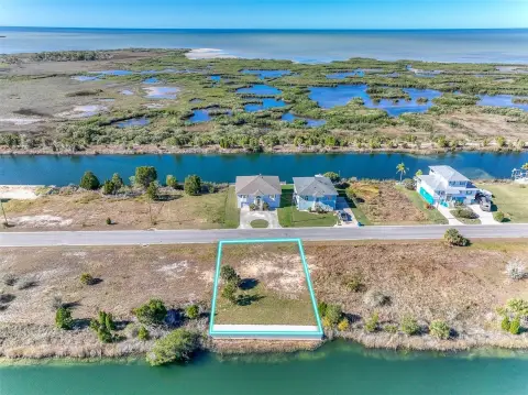 Waterfront Lot in Hernando Beach