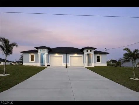 New Construction Duplex Near Fort Myers