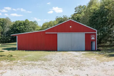 Open Warehouse with Large Doors