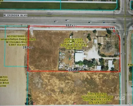Commercial Land on Corner Lot