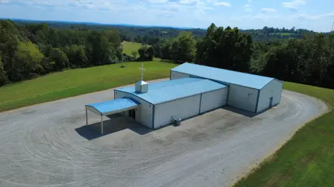 Church Facility with Barn