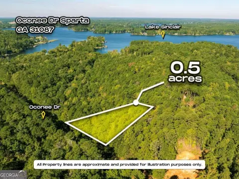 Land Near Lake Sinclair, Sparta