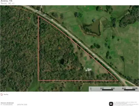 21-Acre Tract in Avery, Texas