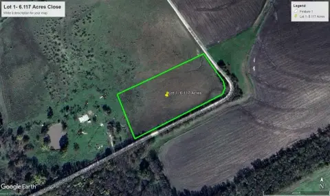 Secluded Land with Concrete Pad