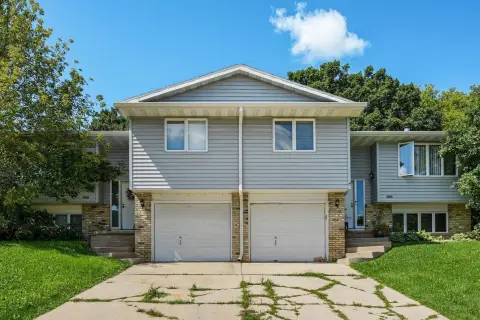 Three-Bedroom Duplex with Garages