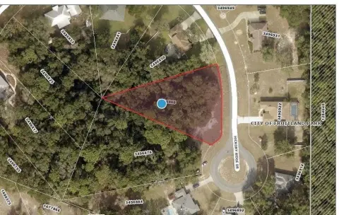 Wooded Lot in Spring Lake