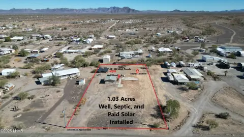 Quartzsite Land with Solar System
