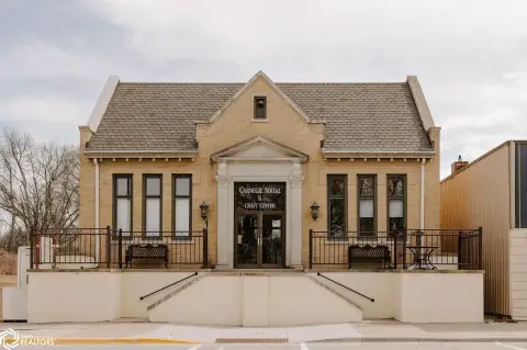 Restored Carnegie Library Retail Space