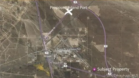 Mojave Land Near Space Port