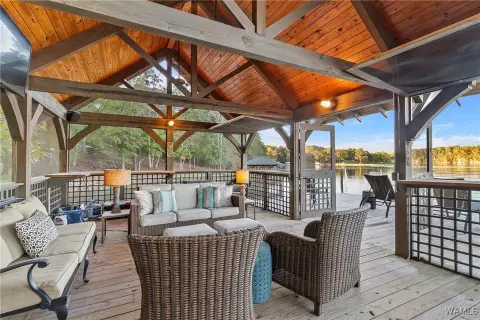 Lake Tuscaloosa Lot with Boathouse