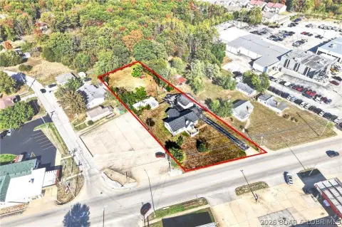 Commercial Land with Existing Home