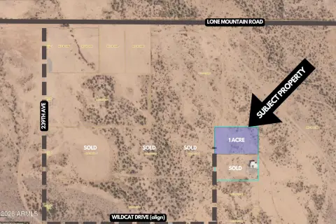 Acre Lot in Wittmann, Arizona