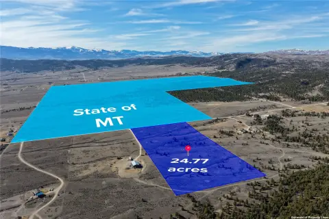 Helena Land with State Border