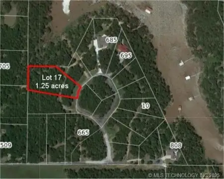 Wooded Acreage Near Keystone Lake