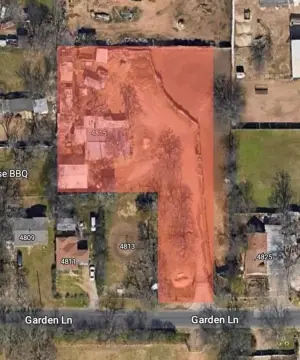 Fort Worth Land with Stables