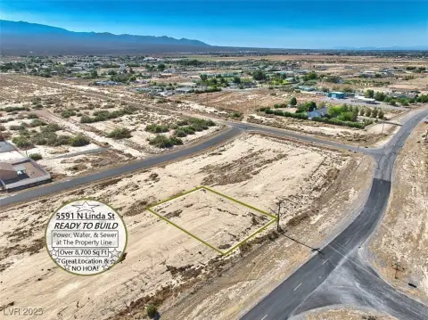 Residential Land in Northern Pahrump