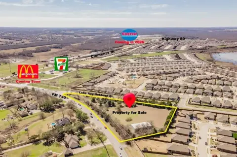 Prime Commercial Land in Forney, TX