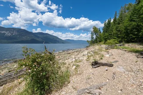 Waterfront Land with Private Beach