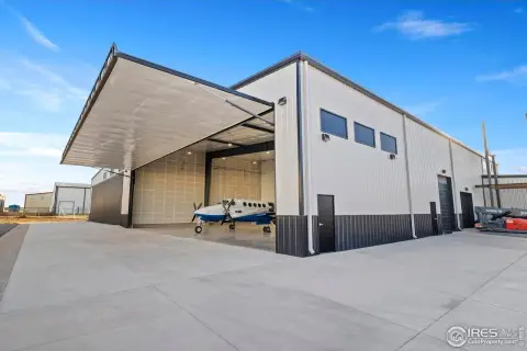 New Hangar at Growing Airport