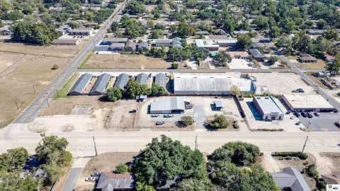 Fenced Commercial Land