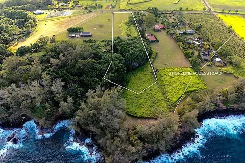 Oceanfront Land in Pepeekeo, Hawaii