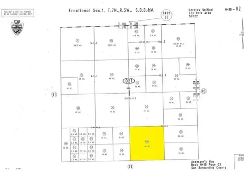 40 Acres in Barstow OHV