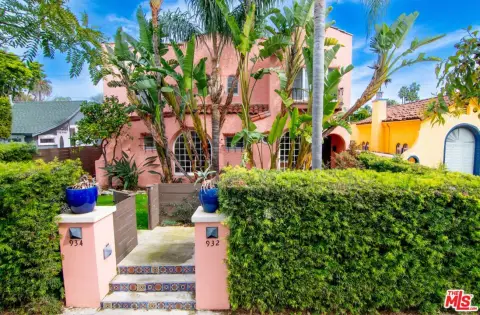 West Hollywood Spanish-Character Fourplex