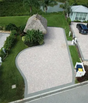 RV Resort Lot with Tiki Hut